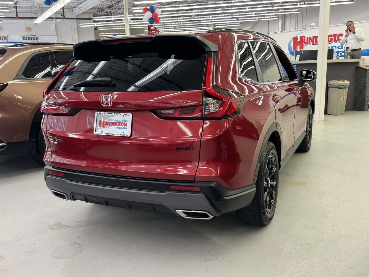 Used 2024 Radiant Red Metallic Honda Sport image 5