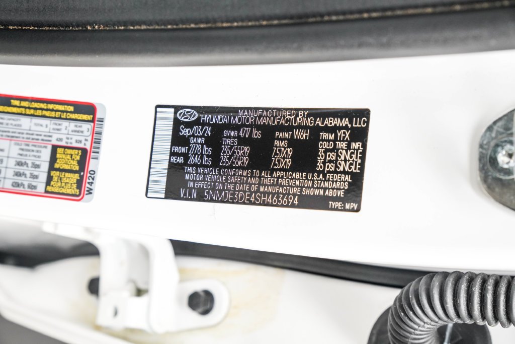 Used 2025 White Hyundai Limited image 46