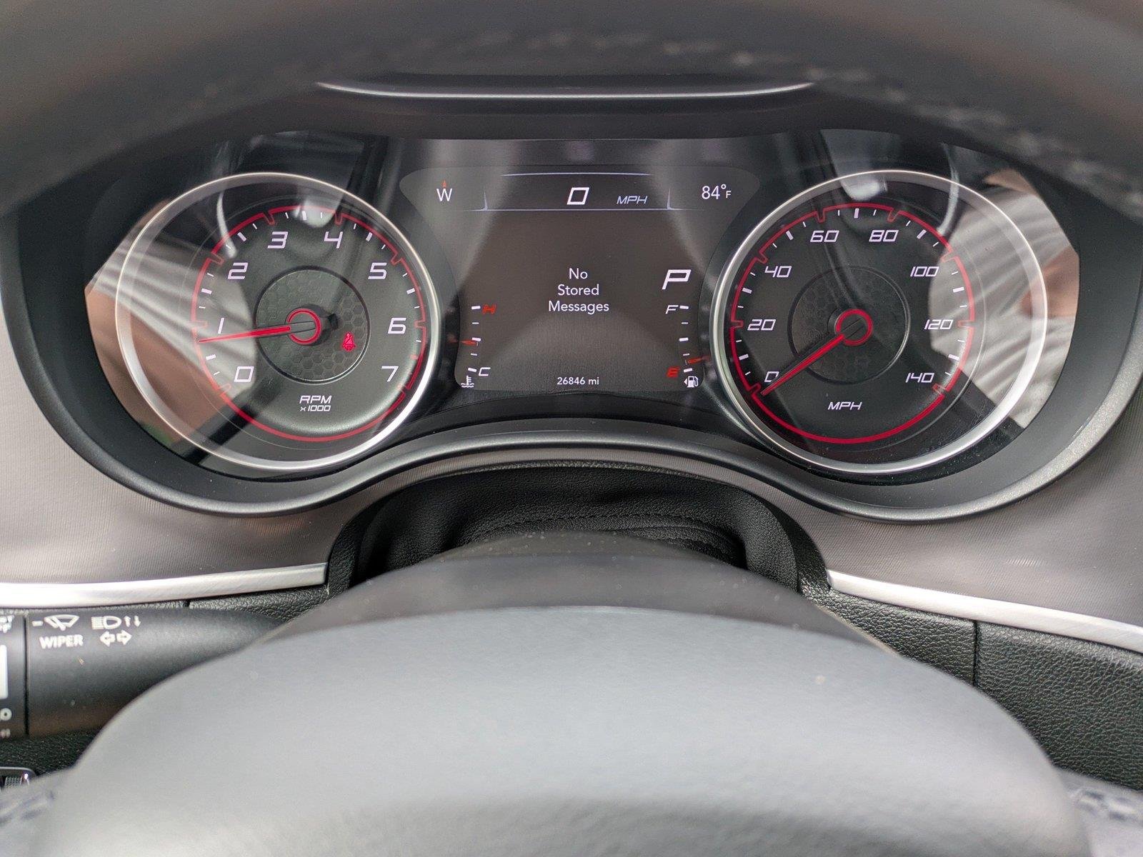 Used 2022 Pitch Black Clearcoat Dodge SXT image 26