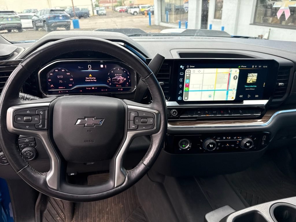 Used 2022 GLACIER BLUE METALLIC Chevrolet LT Trail Boss image 21