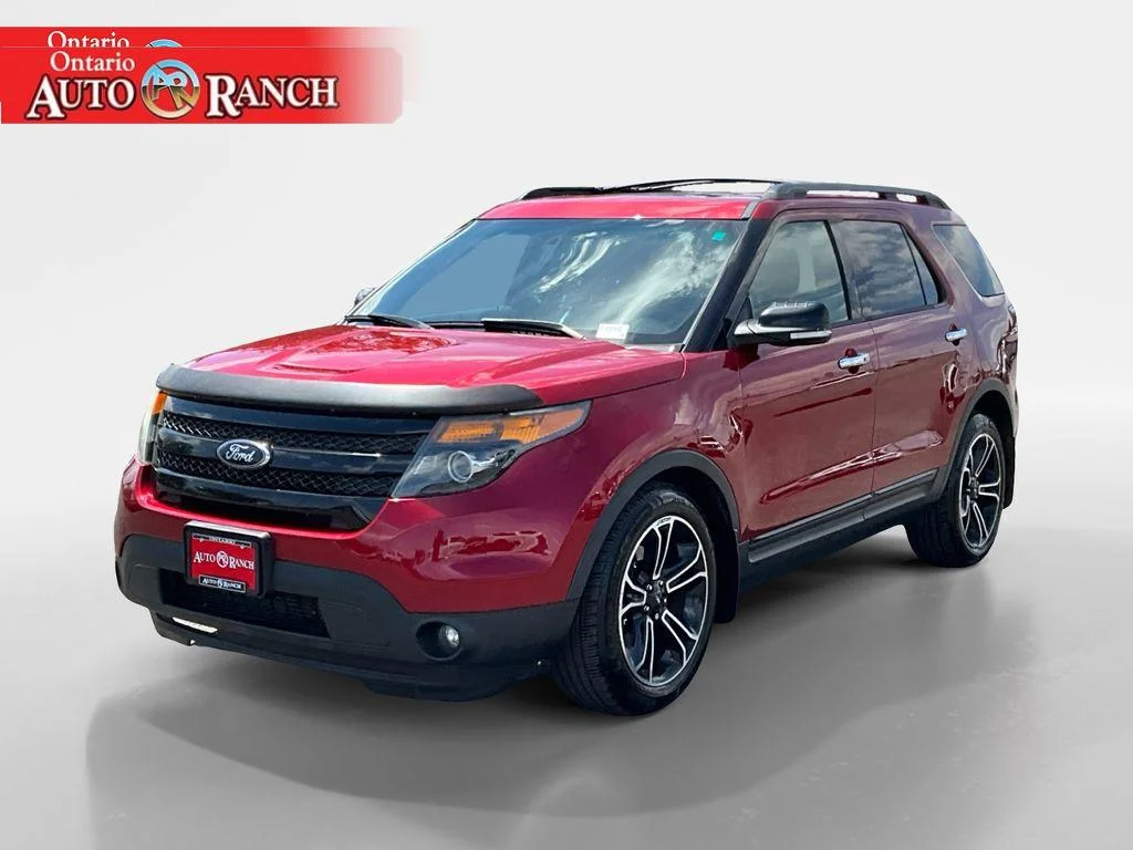 Used 2014 Ruby Red Metallic Tinted Clearcoat Ford Sport image 7