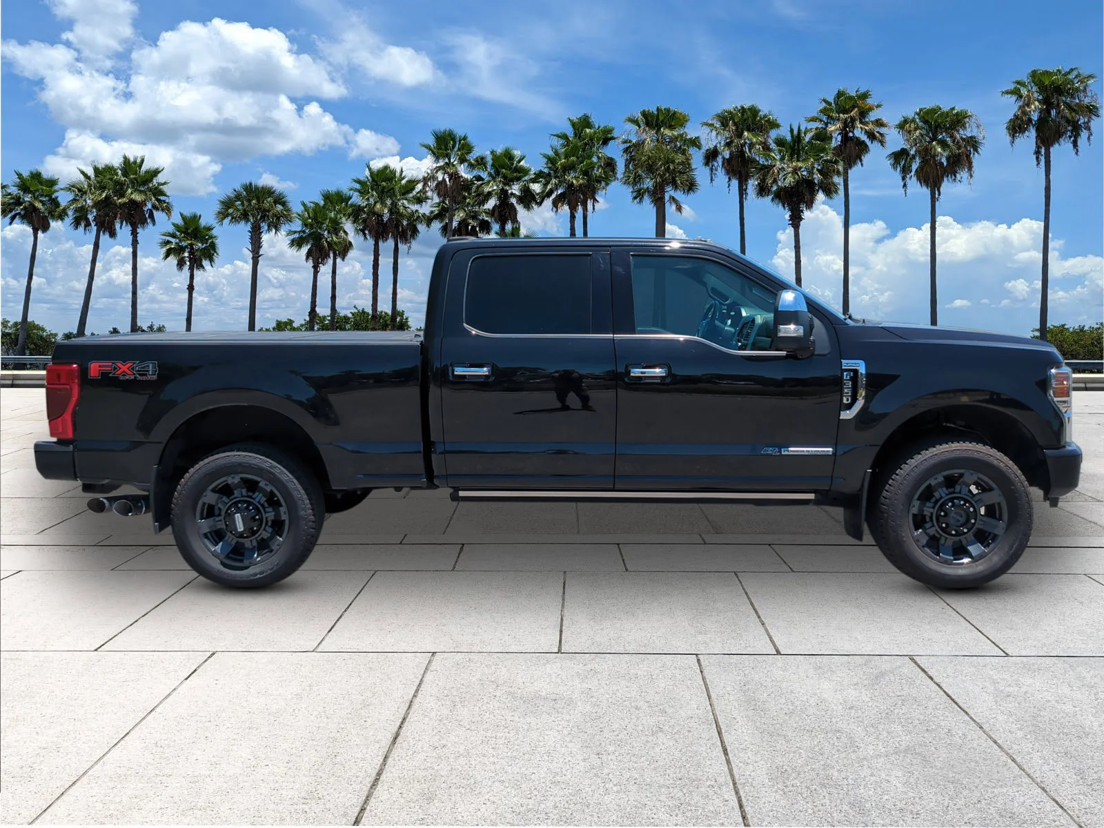 Used 2021 Agate Black Metallic Ford Platinum image 7