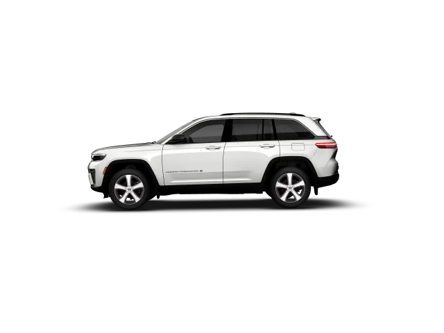 New 2026 Bright White Clear-Coat Exterior Paint Jeep Limited image 3