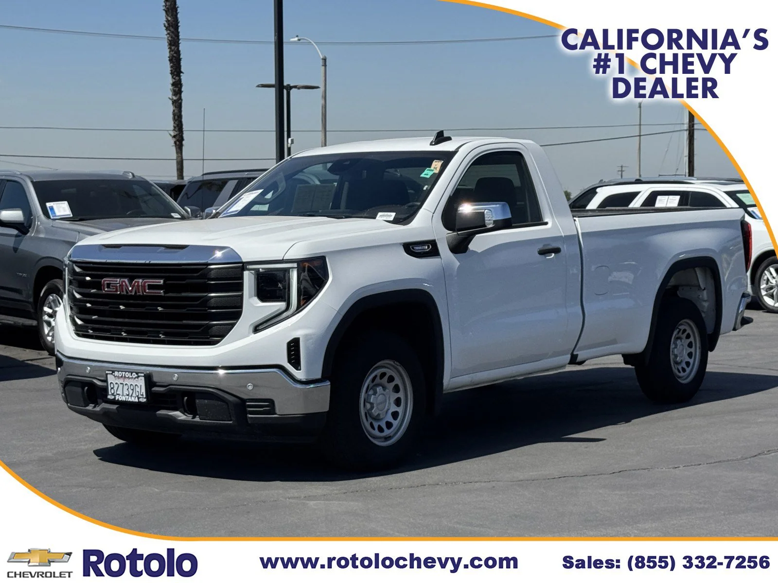 Used 2025 Summit White GMC Pro image 3