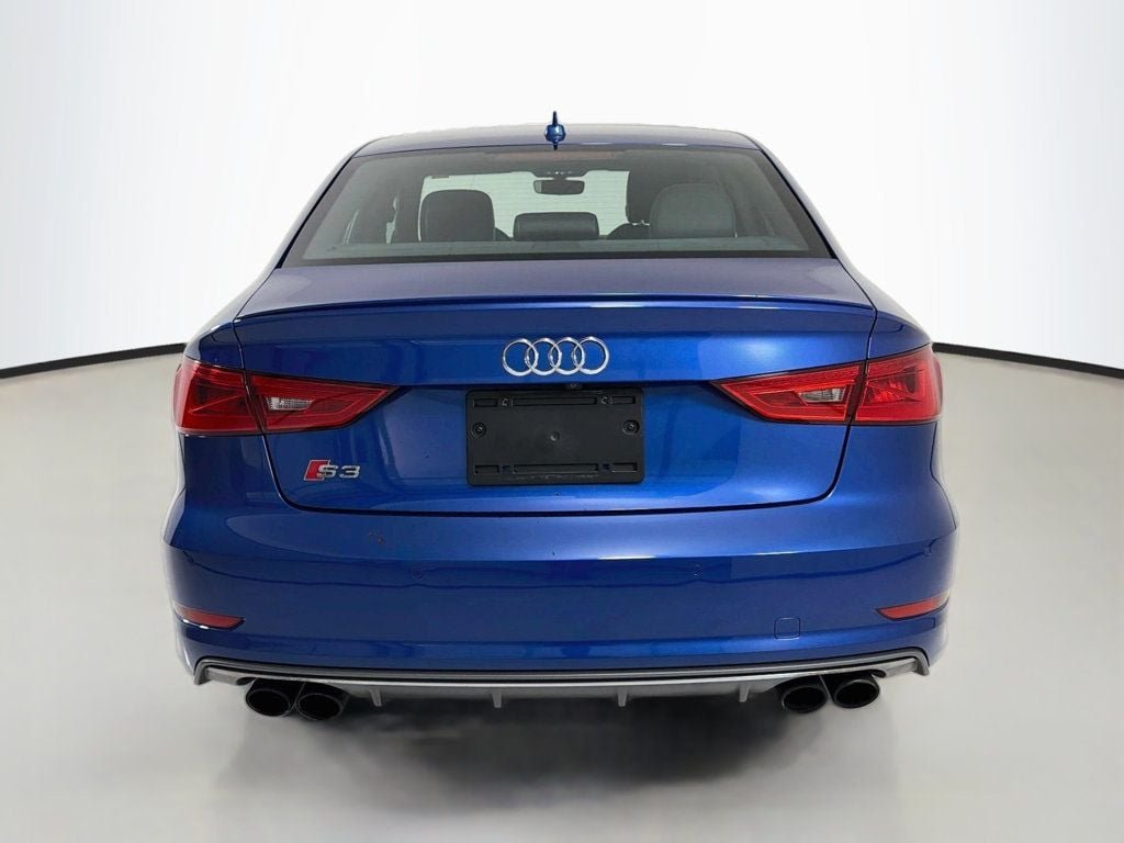 Used 2016 Sepang Blue Pearl Effect Audi 4dr Sedan quattro 2.0T Premium Plus image 6