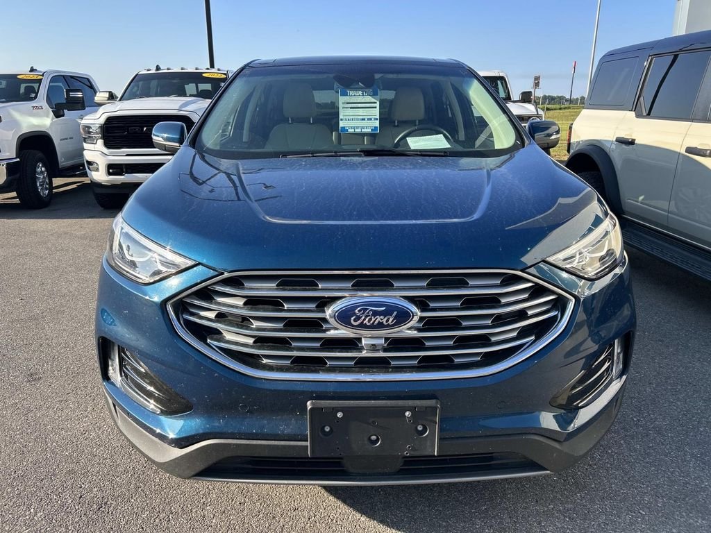 Used 2020 Green Metallic Ford Titanium image 6