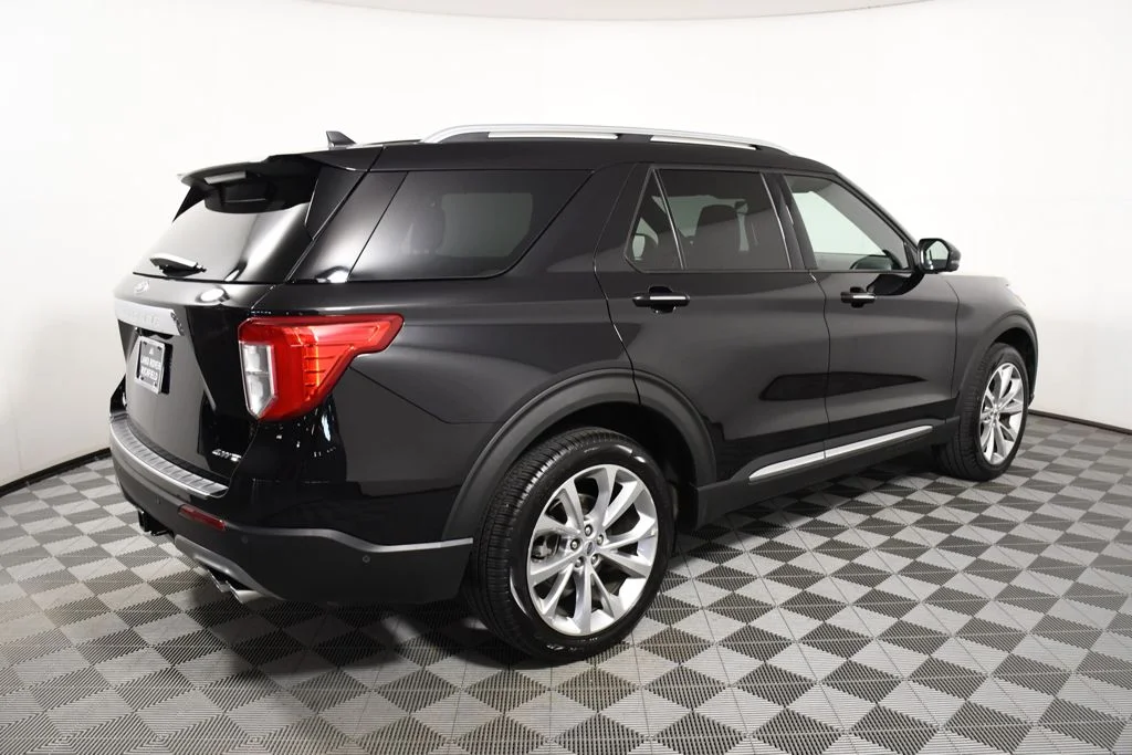 Used 2021 Agate Black Metallic Ford Platinum image 7