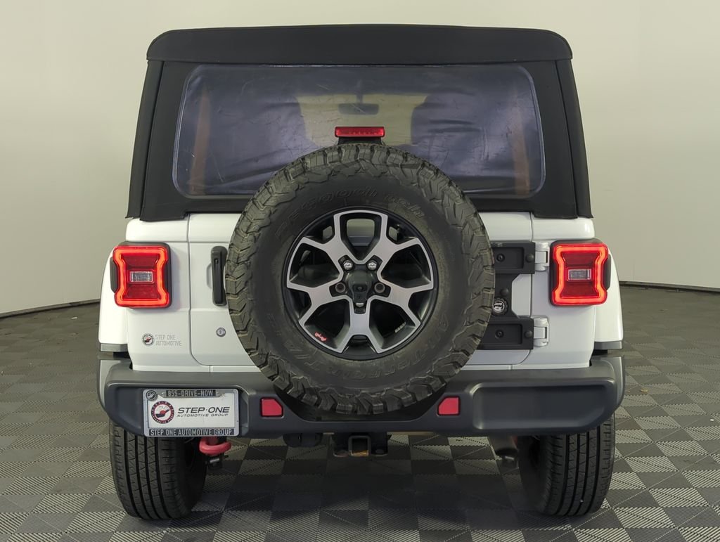 Used 2019 White Jeep Unlimited Rubicon image 5
