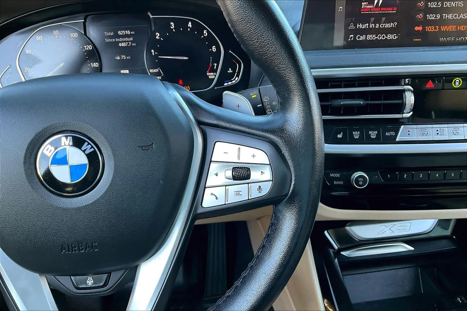 Used 2022 Brooklyn Grey Metallic BMW xDrive30i image 25