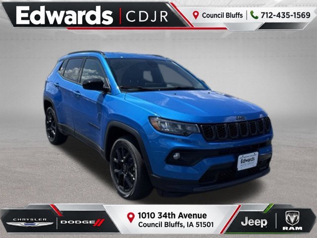 New 2026 Hydro Blue Pearl-Coat Exterior Paint Jeep Latitude image 1