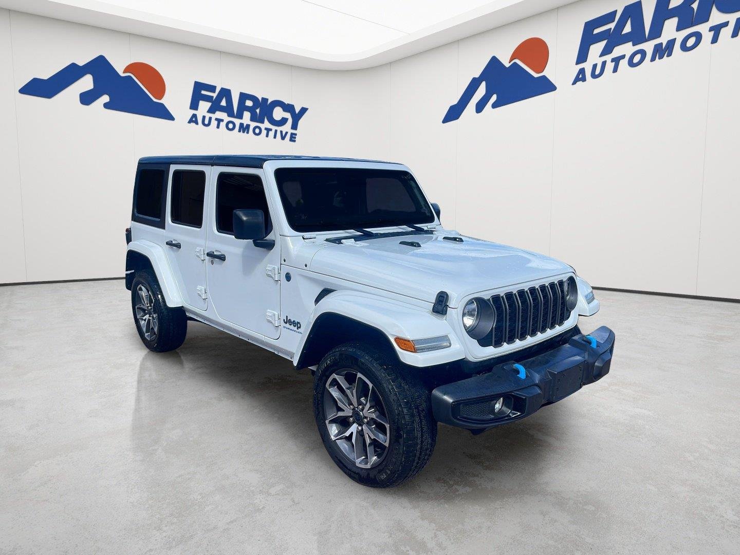 Used 2024 Bright White Clearcoat Jeep Sport S image 4