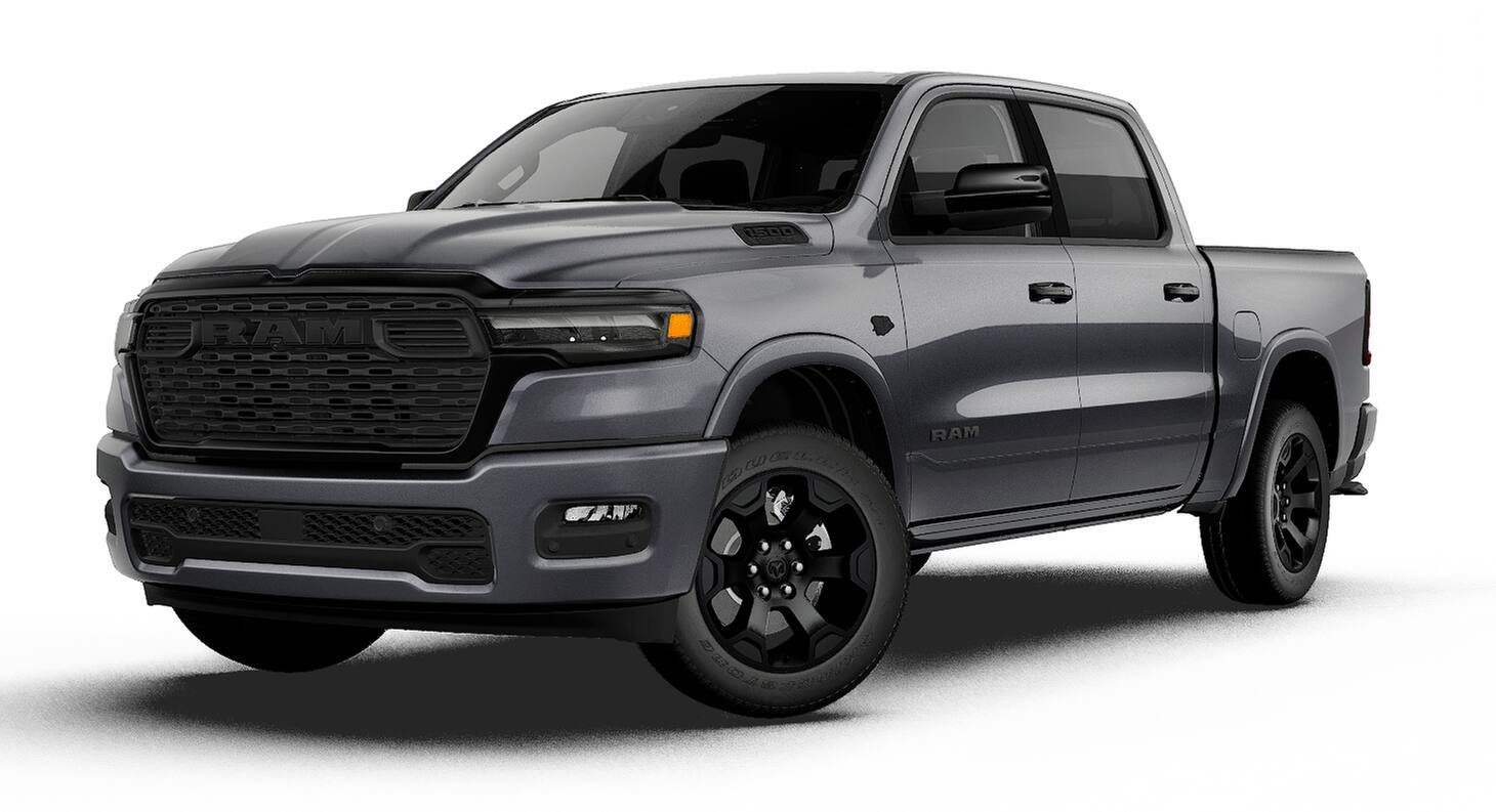 New 2027 Granite Crystal Metallic Clear-Coat Exterior Paint RAM BIG HORN image 27