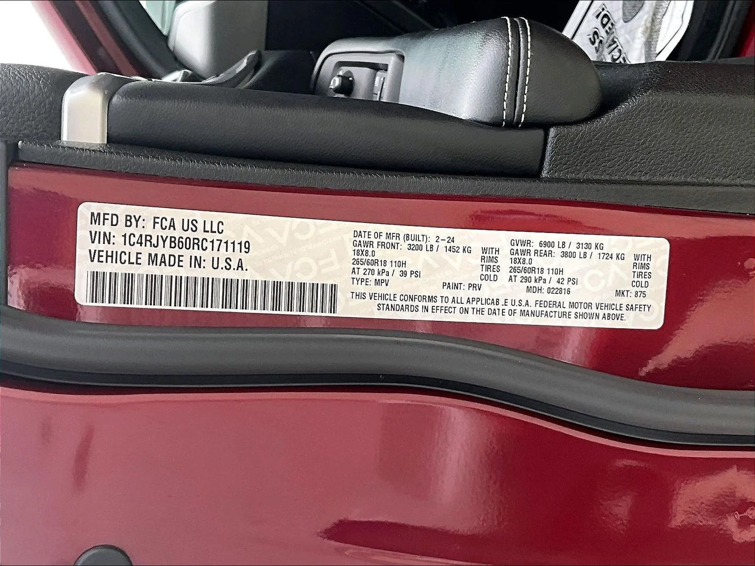 Used 2024 Red Jeep 4xe image 36