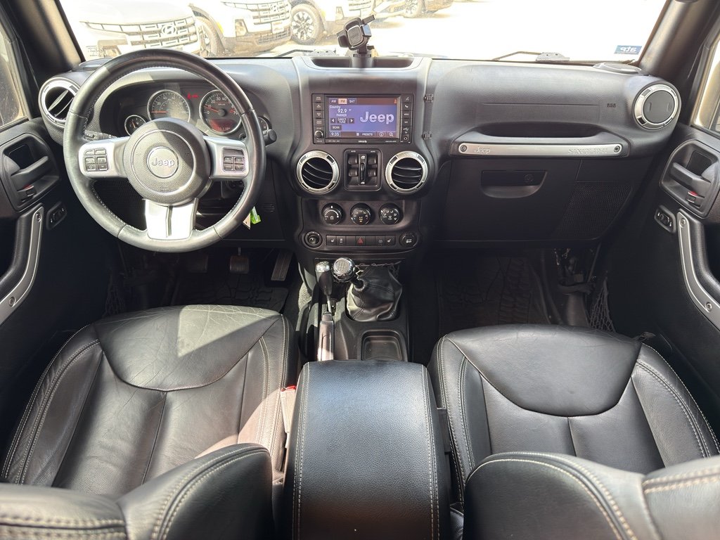 Used 2015 Black Clearcoat Jeep Rubicon Hard Rock image 13