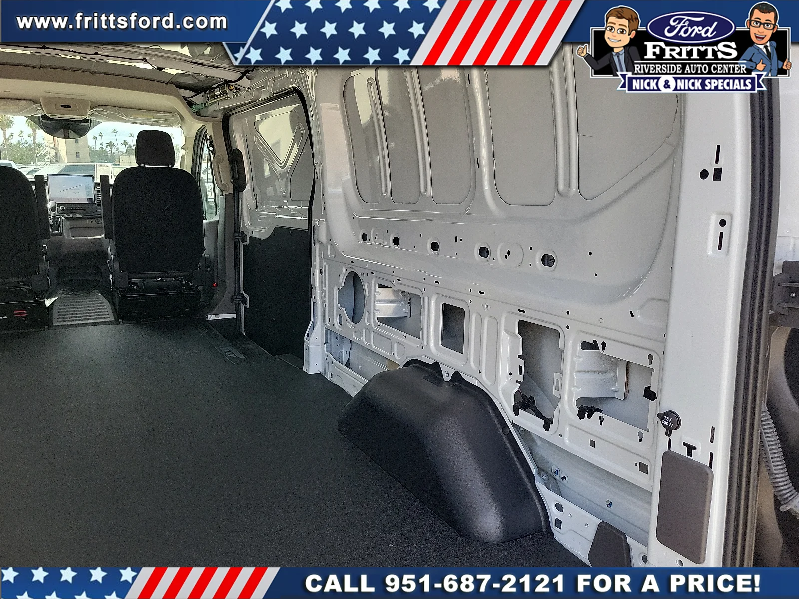 New 2026 Oxford White Ford Cargo Van image 20