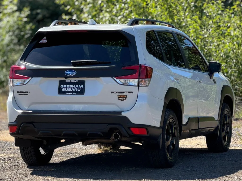 Used 2023 Crystal White Pearl Subaru Wilderness image 7