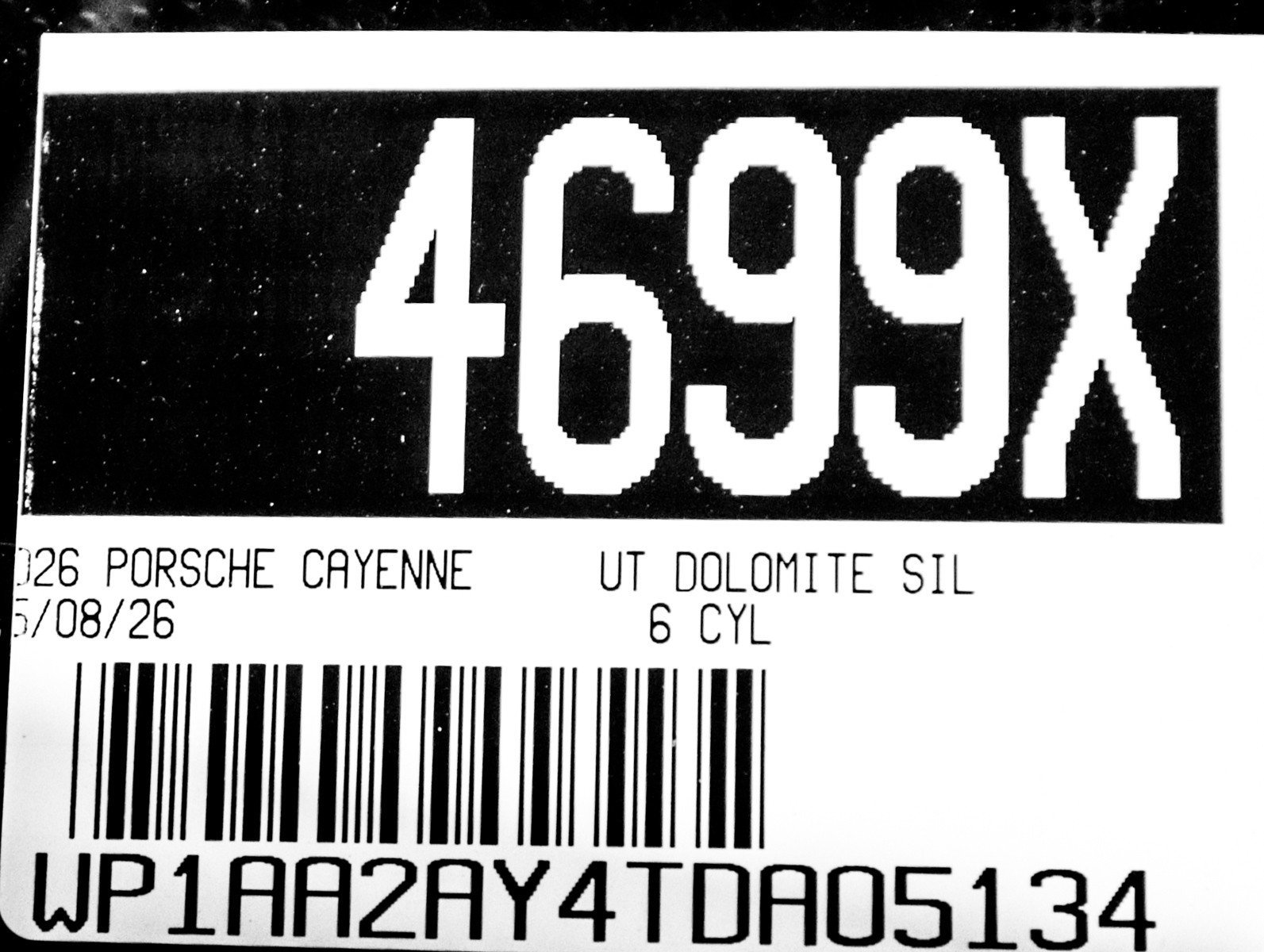 New 2026 Dolomite Silver Metallic Porsche  image 30
