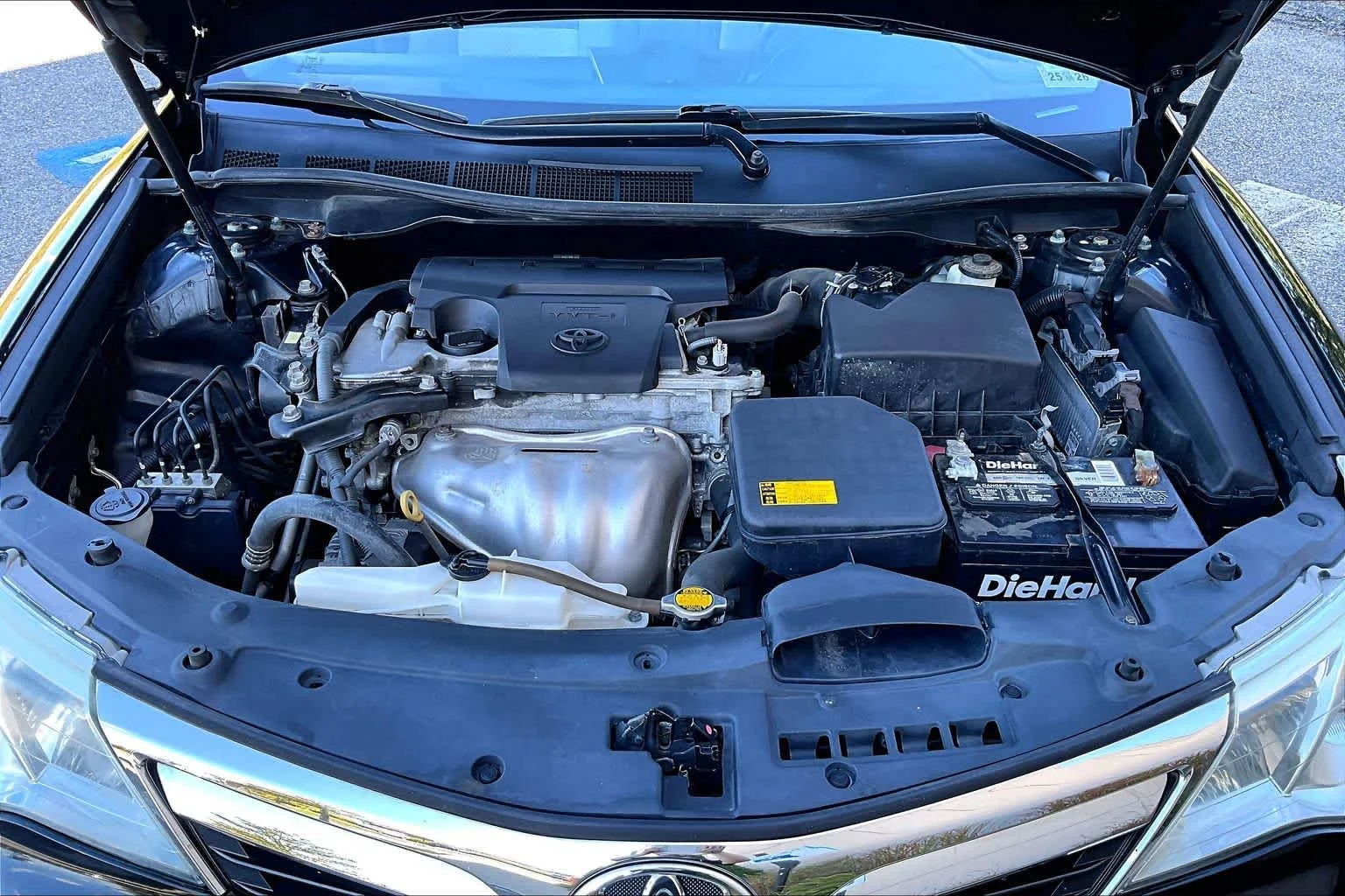 Used 2014 Attitude Black Metallic Toyota LE image 29