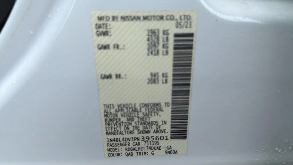 Used 2023 Pearl White Tricoat Nissan 2.5 SV image 20