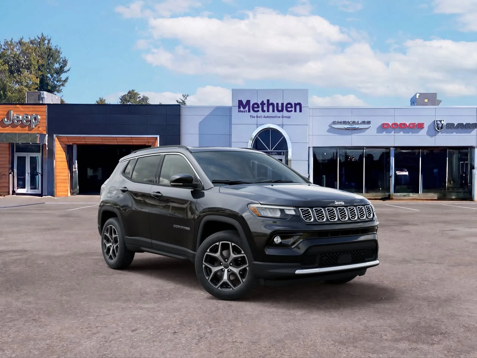 New 2026 Diamond Black Crystal Pearlcoat Jeep Limited image 5