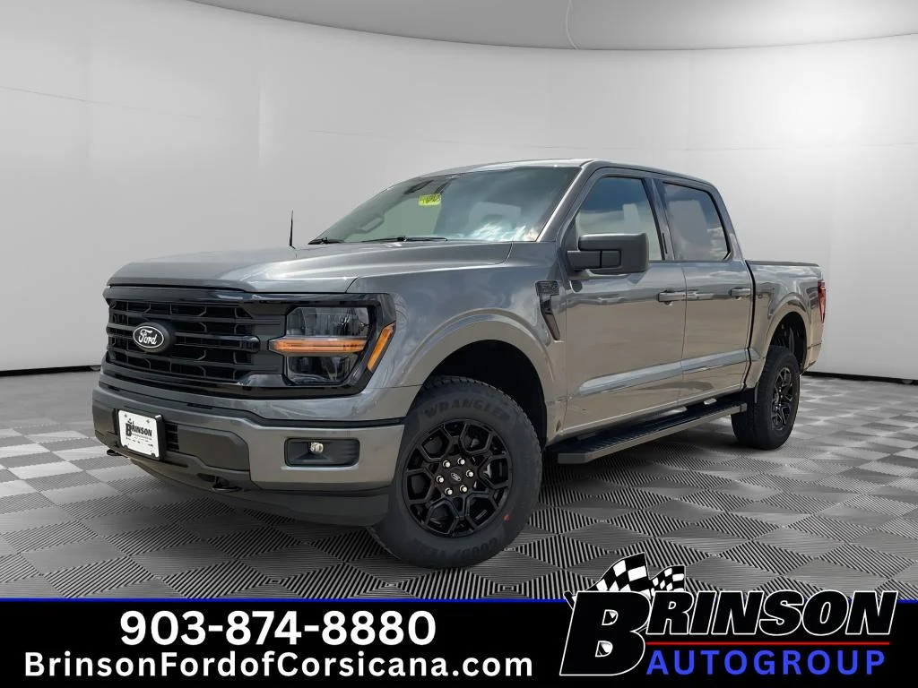 New 2026 Carbonized Gray Metallic Ford XLT image 1