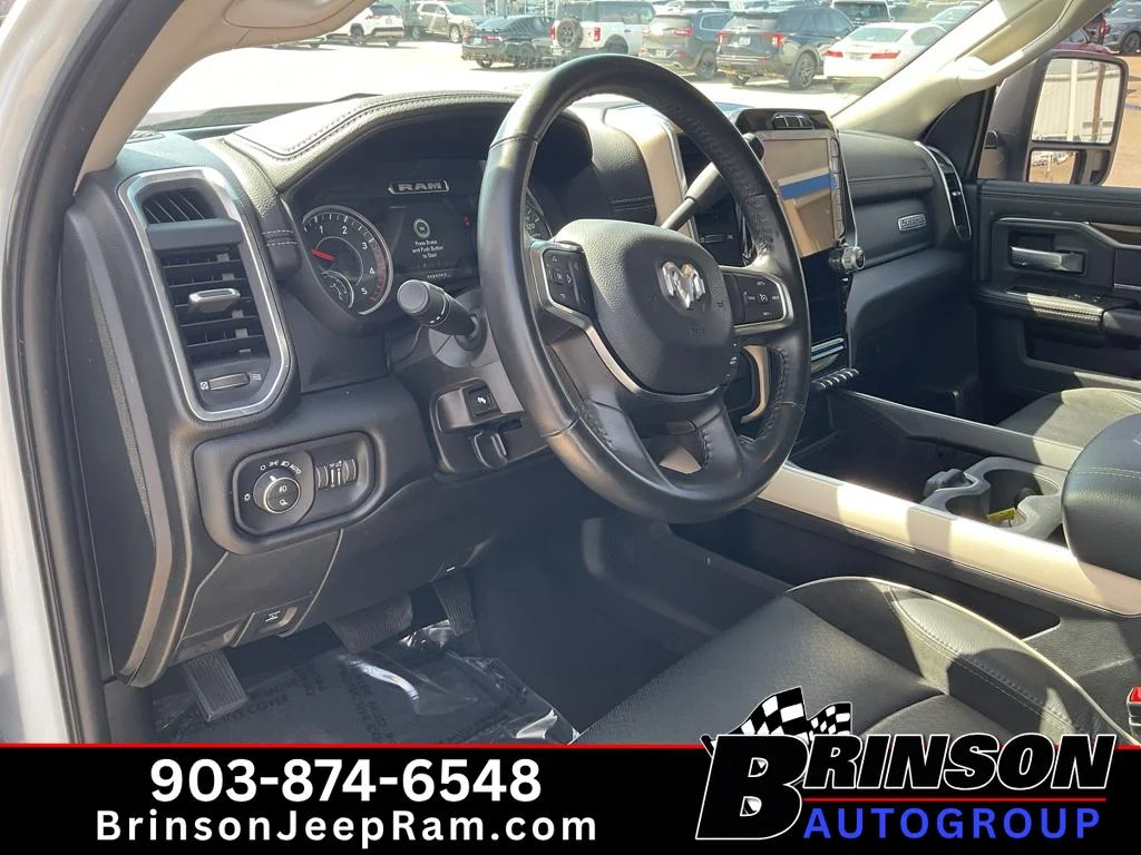 Used 2024 Bright White Clearcoat Ram Laramie image 25