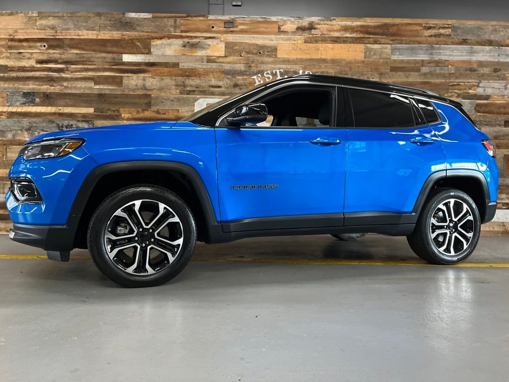 Used 2023 Laser Blue Jeep Limited image 51