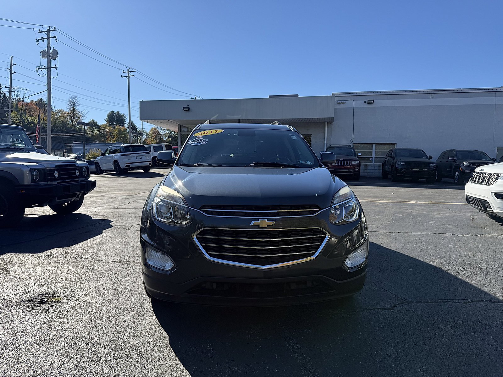 Used 2017 Chevrolet Equinox LT with VIN 2GNFLFE34H6221487 for sale in Newtown Square, PA