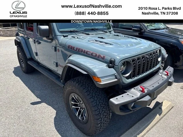 Used 2024 Gray Jeep Rubicon X image 1