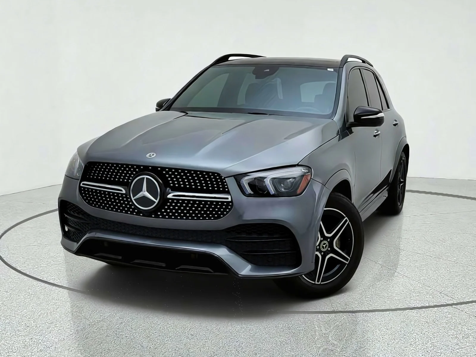 Certified Used 2021 Selenite Grey Mercedes-Benz GLE 350 image 2