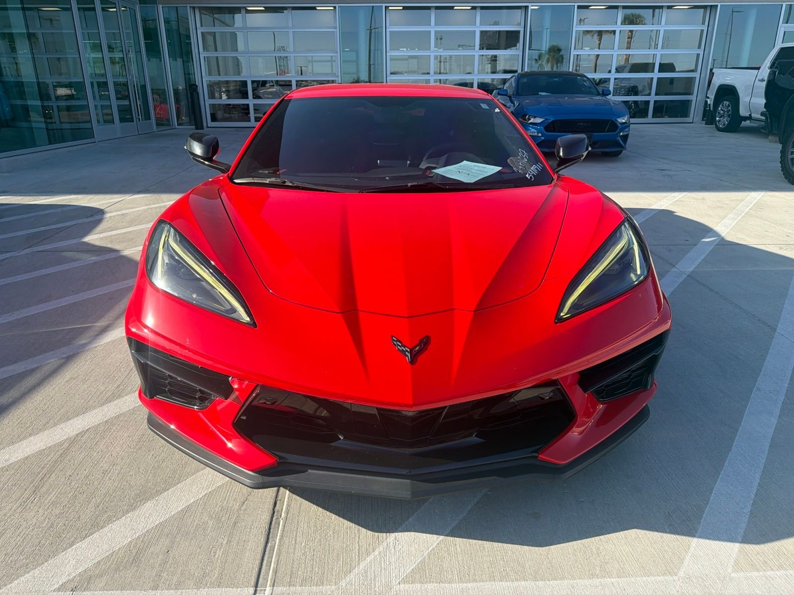 Used 2021 Torch Red Chevrolet Stingray image 2