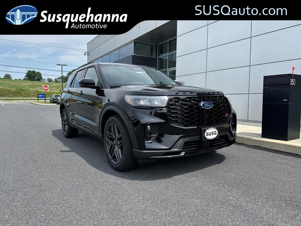 Agate Black Metallic 2026 Ford Explorer SUV / Crossover All-Wheel Drive Automatic
