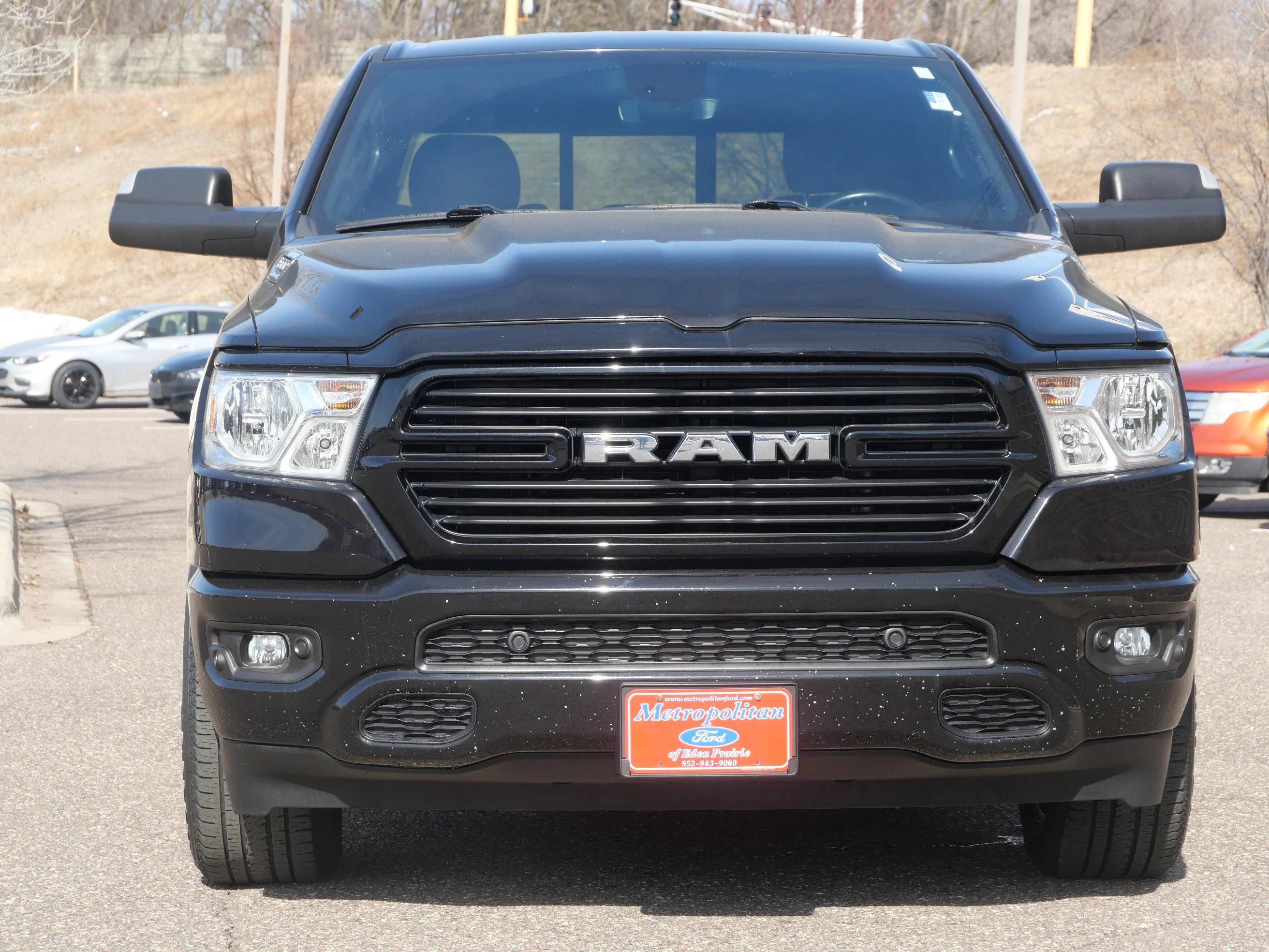Certified 2021 RAM Ram 1500 Pickup Big Horn/Lone Star with VIN 1C6SRFFT1MN825371 for sale in Eden Prairie, Minnesota