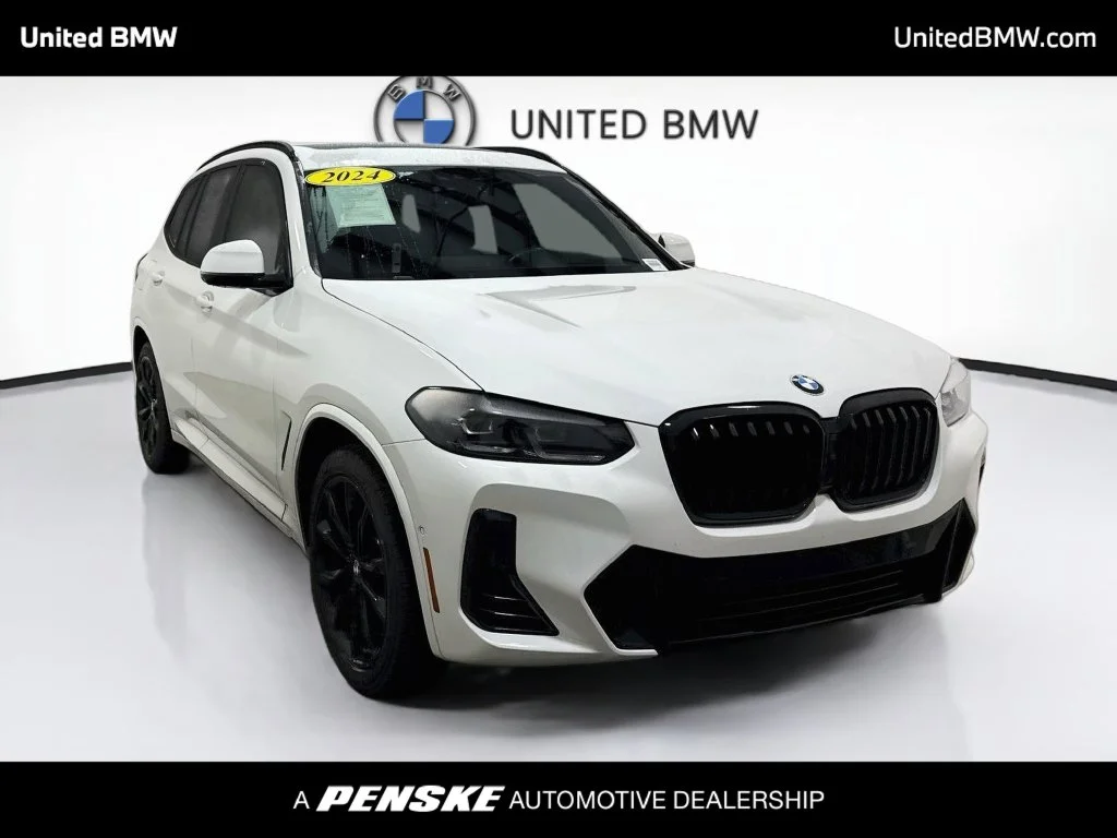 Certified Used 2024 Alpine White BMW xDrive30i image 3