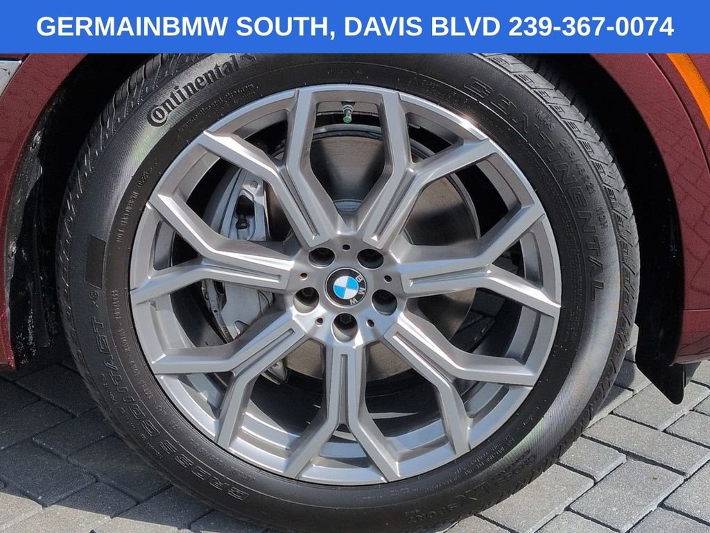 Certified Used 2024 Red Metallic BMW xDrive40i image 12