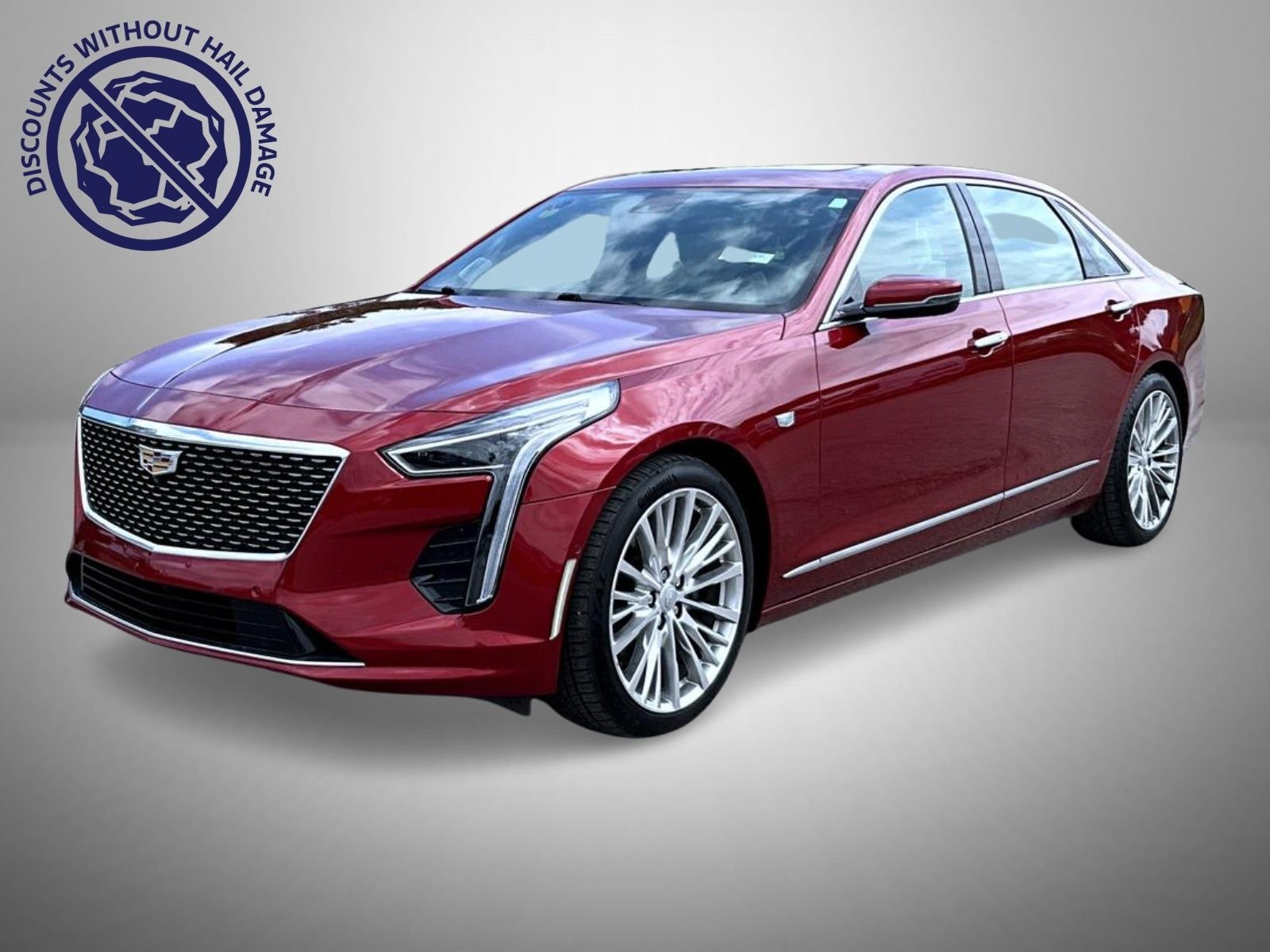 Used 2020 Red Cadillac 3.6L Premium Luxury image 1
