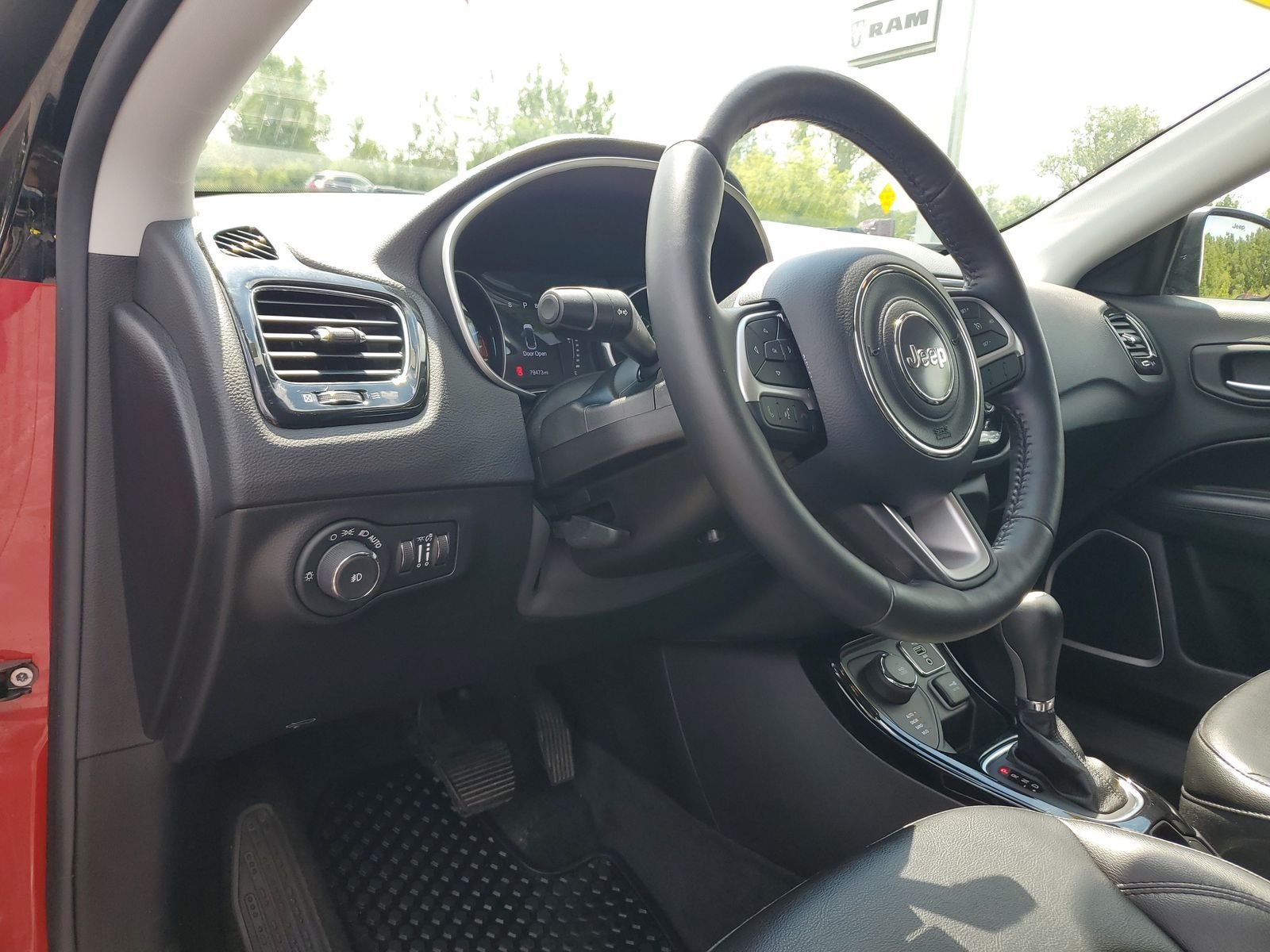 Certified Used 2018 Red Jeep Latitude image 8