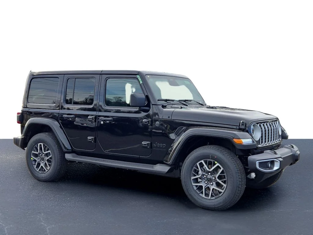 New 2026 Black Clear-Coat Exterior Paint Jeep Sahara image 5