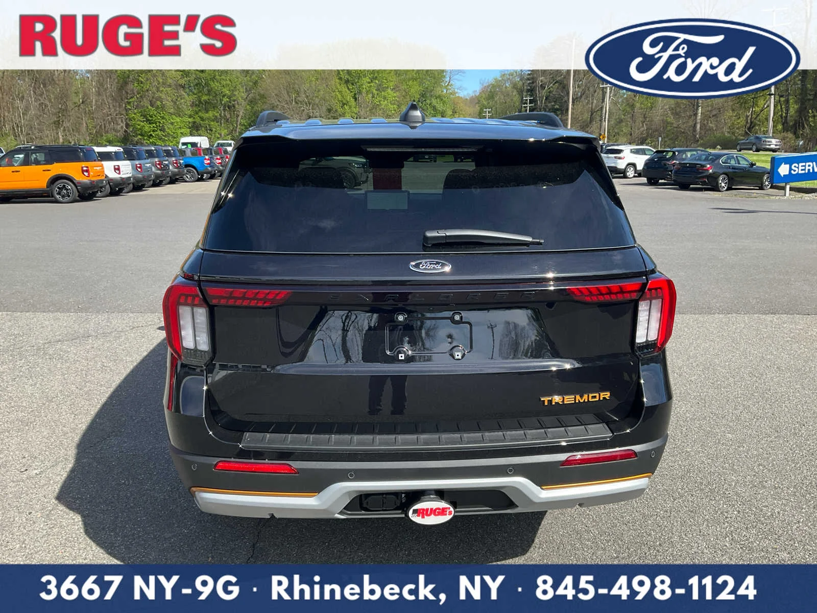 New 2026 Agate Black Metallic Ford Tremor image 4