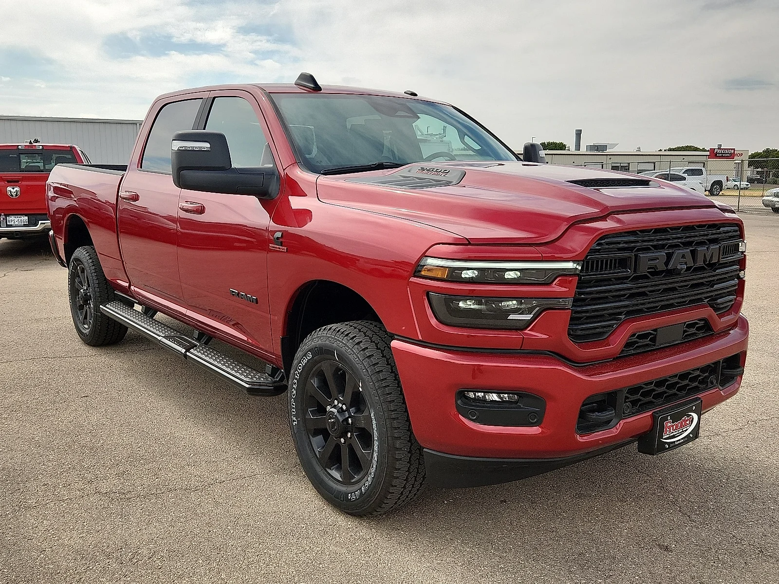 New 2027 Molten Red Pearl-Coat  Paint Ram LARAMIE CREW CAB 4X4 6
