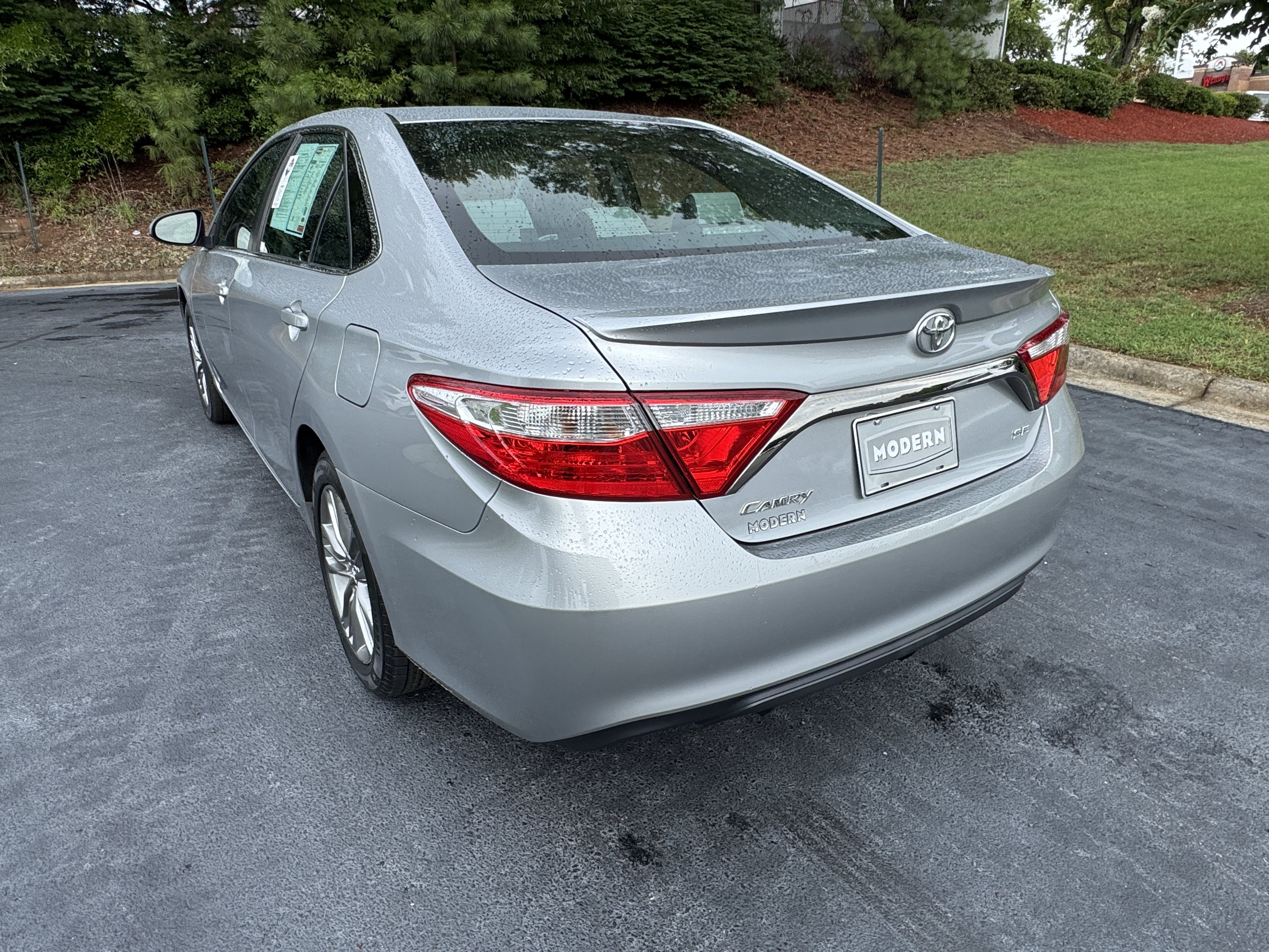 Used 2015 Celestial Silver Metallic Toyota SE image 6