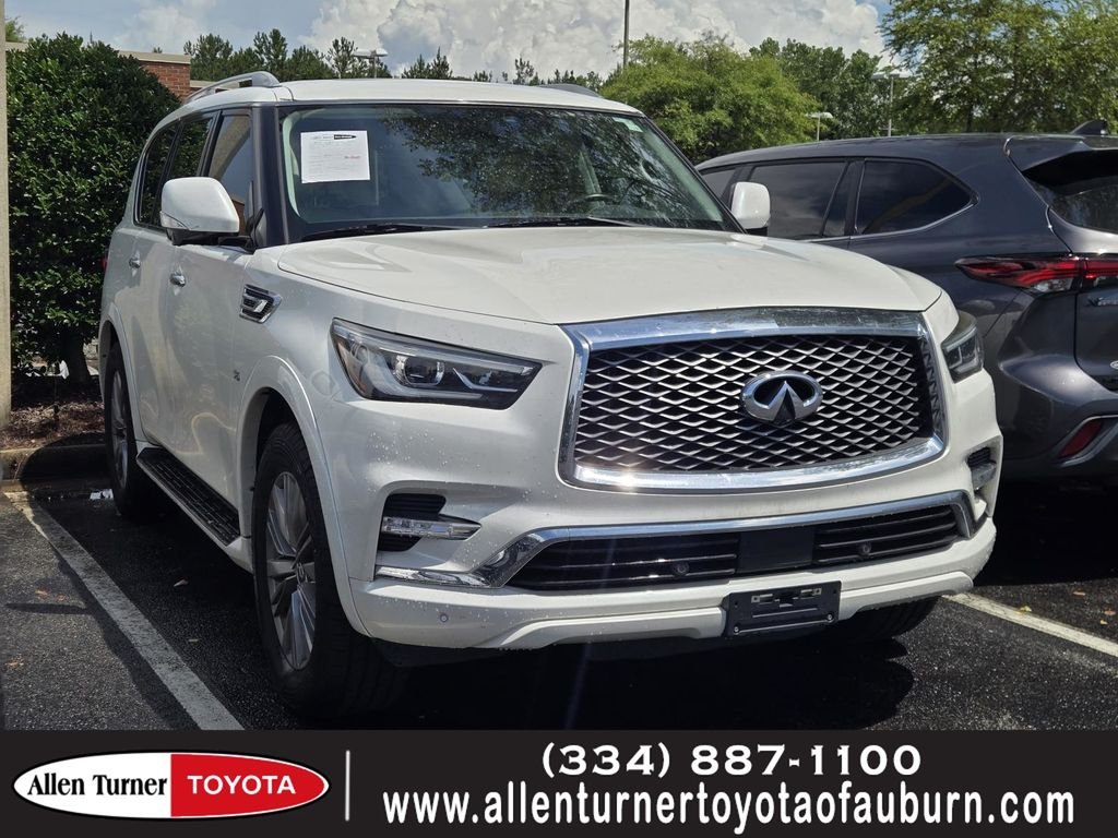 Used 2018 White INFINITI Base image 1