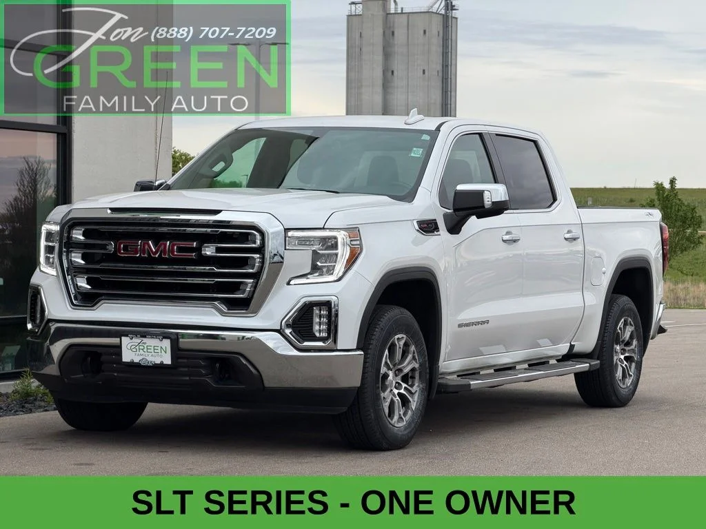 Used 2021 White GMC SLT image 1