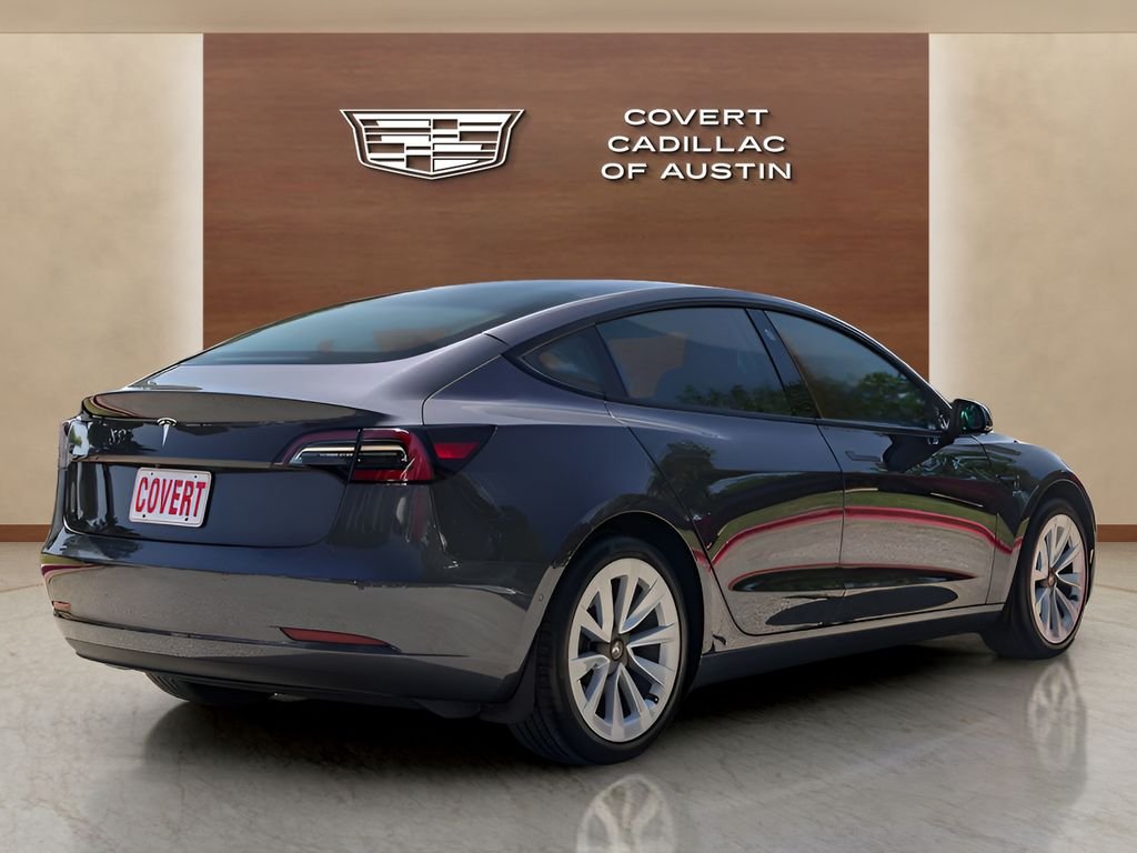 Used 2021 Silver Tesla Standard Range Plus image 4