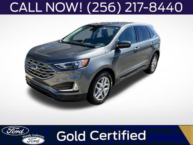 Certified Used 2022 Carbonized Gray Metallic Ford SEL image 1