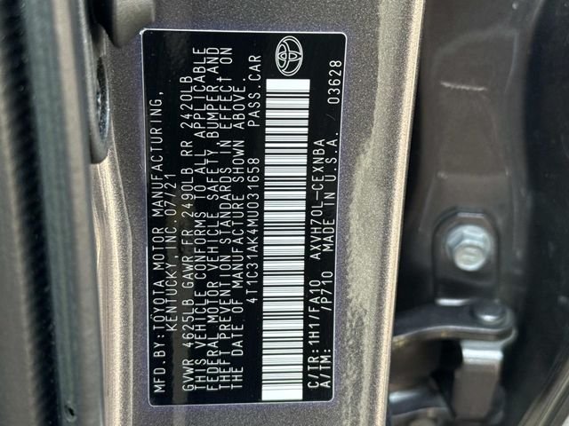 2021 Toyota Camry LE - Photo 30