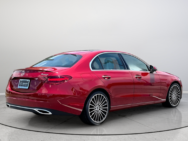 New 2026 MANUFAKTUR Patagonia Red Metallic Mercedes-Benz C 300 image 5