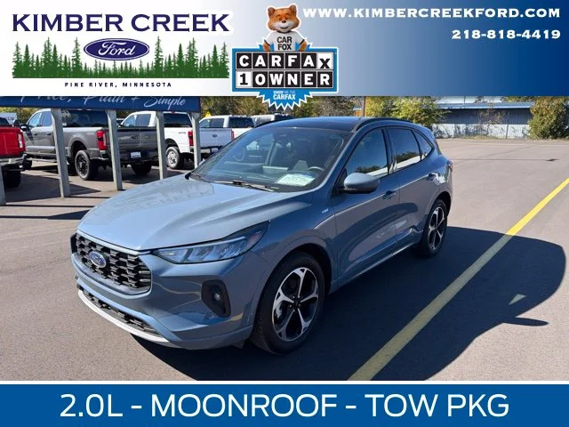 Used 2024 Vapor Blue Metallic Ford ST-Line Select image 1