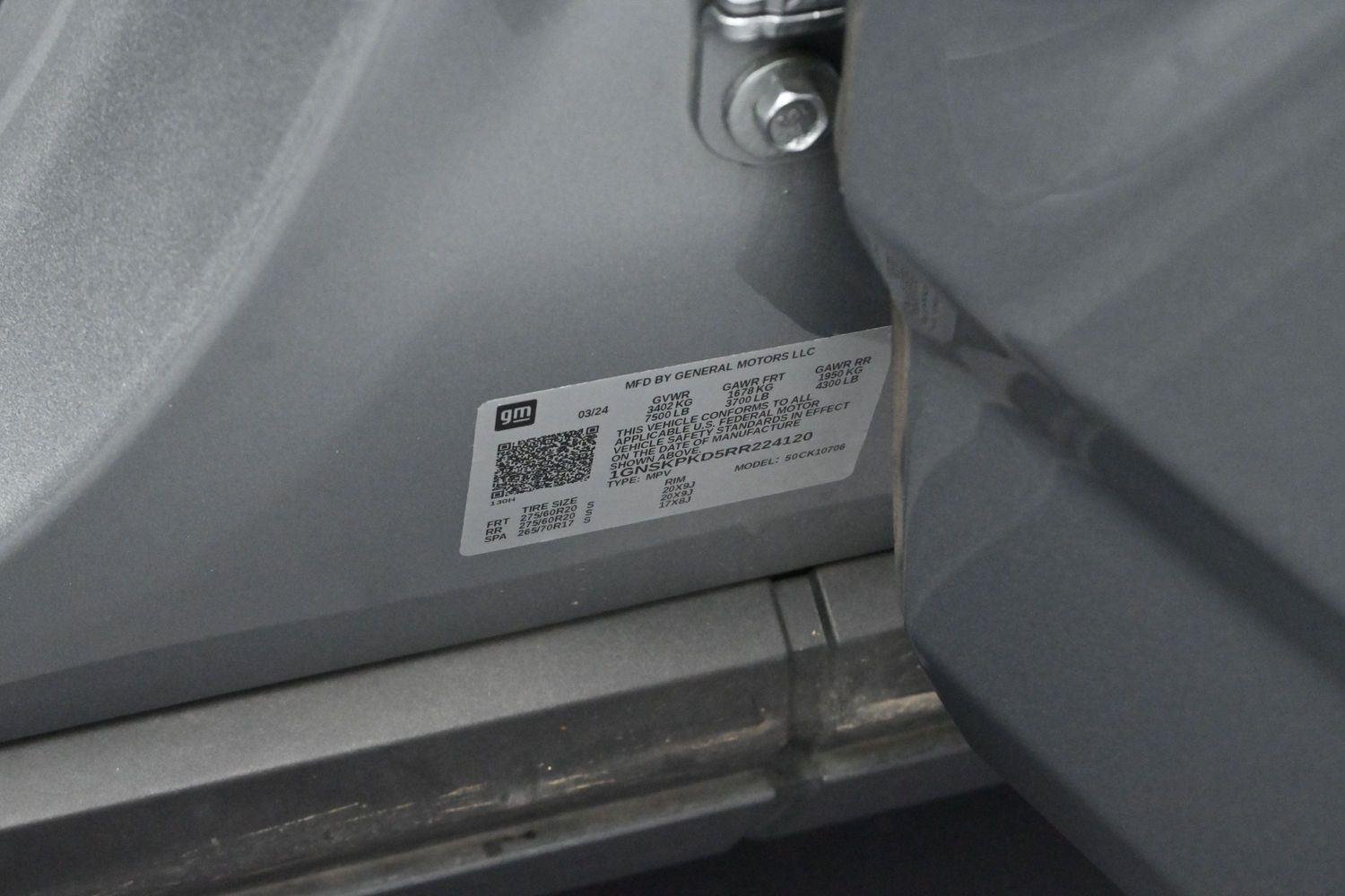 Used 2024 Sterling Gray Metallic Chevrolet Z71 image 43