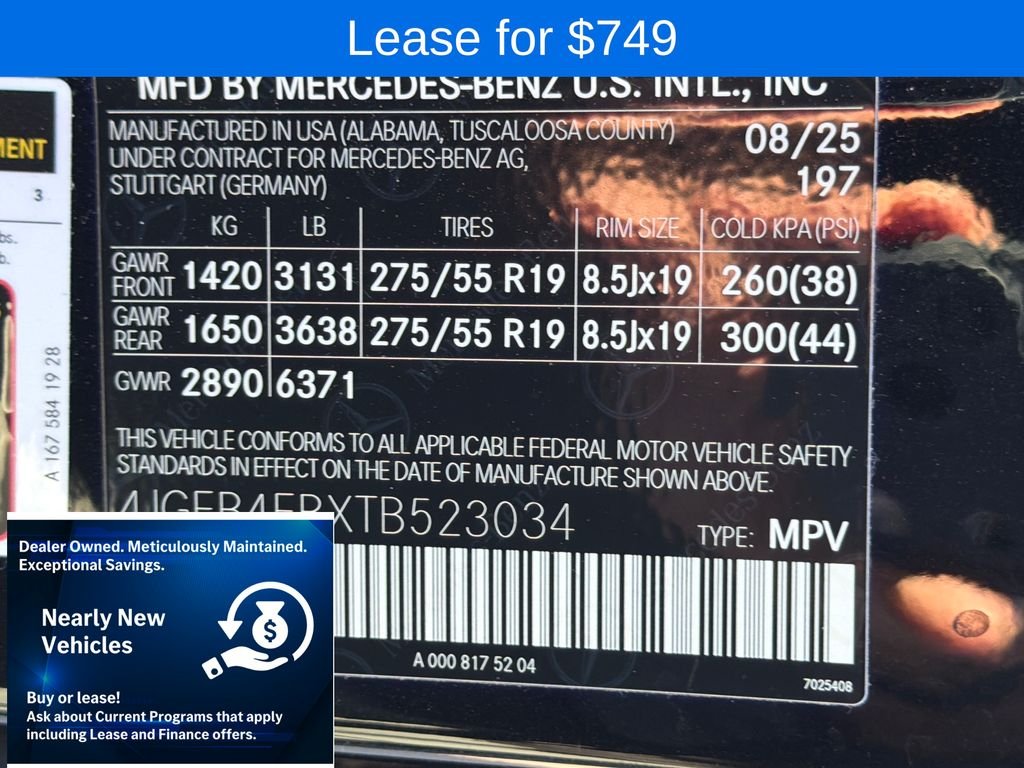 Used 2026 Obsidian Black Metallic Mercedes-Benz GLE 350 image 27